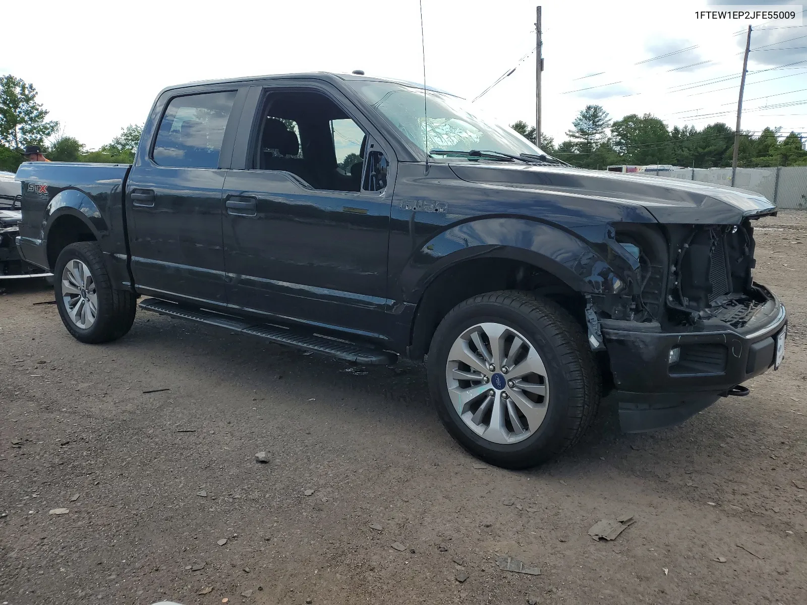 2018 Ford F150 Supercrew VIN: 1FTEW1EP2JFE55009 Lot: 66954194