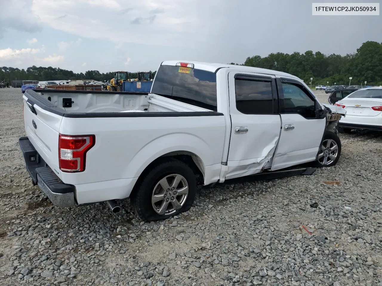 2018 Ford F150 Supercrew VIN: 1FTEW1CP2JKD50934 Lot: 67186024