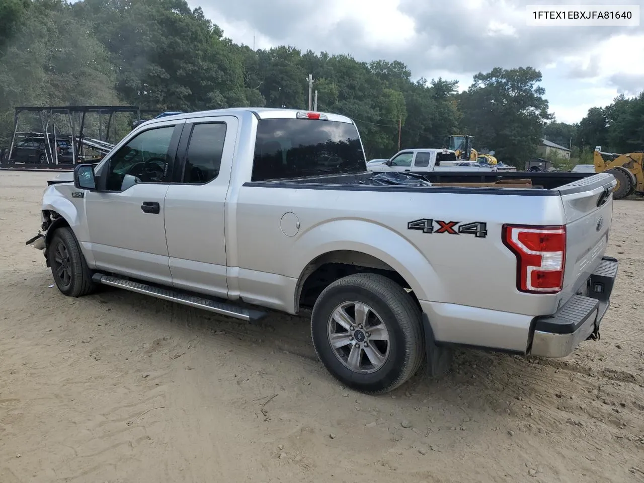 1FTEX1EBXJFA81640 2018 Ford F150 Super Cab