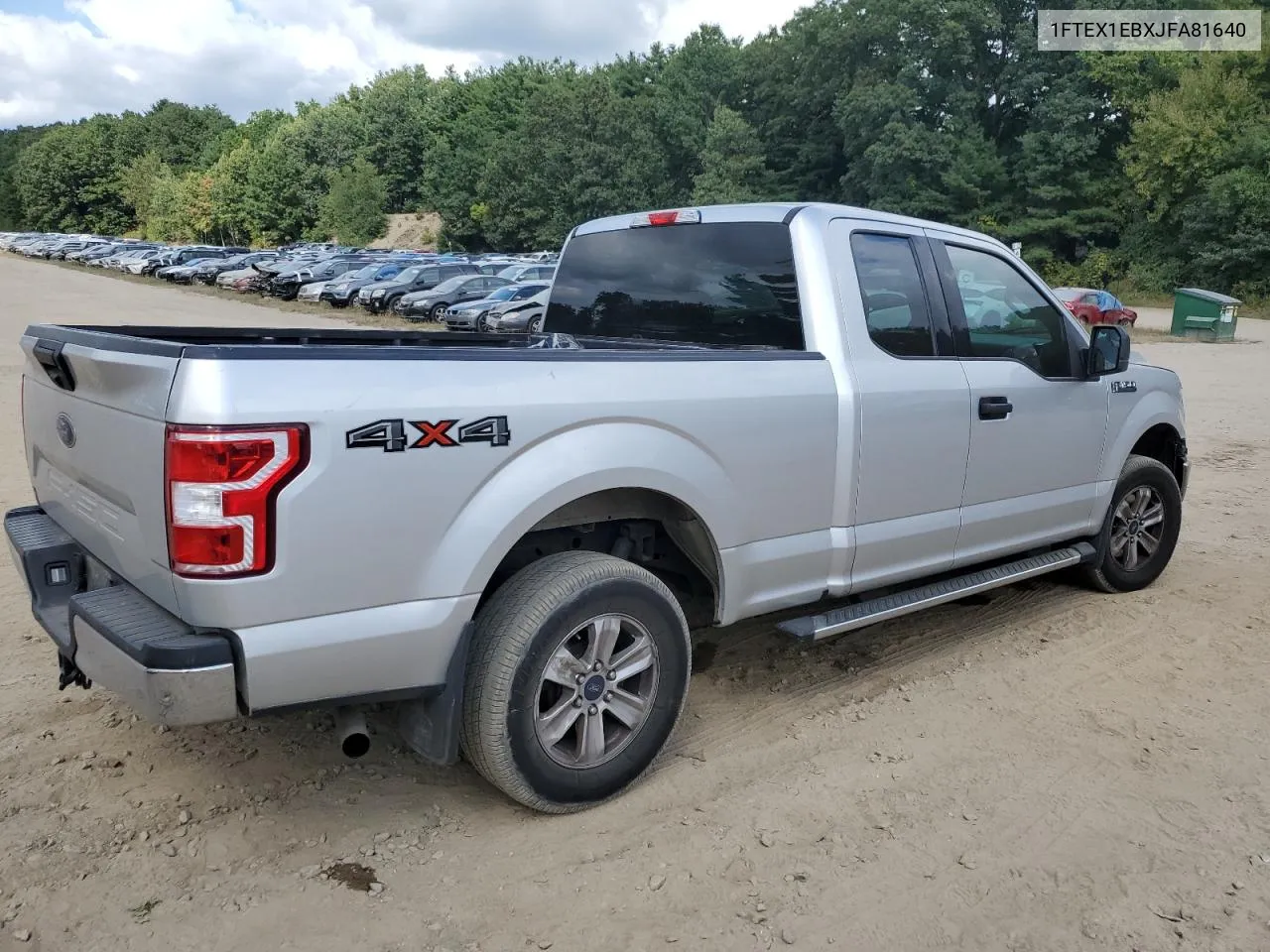 2018 Ford F150 Super Cab VIN: 1FTEX1EBXJFA81640 Lot: 67498424