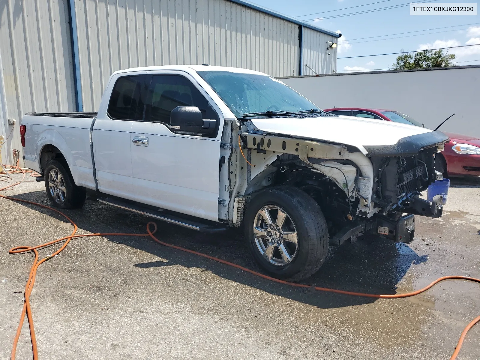 1FTEX1CBXJKG12300 2018 Ford F150 Super Cab