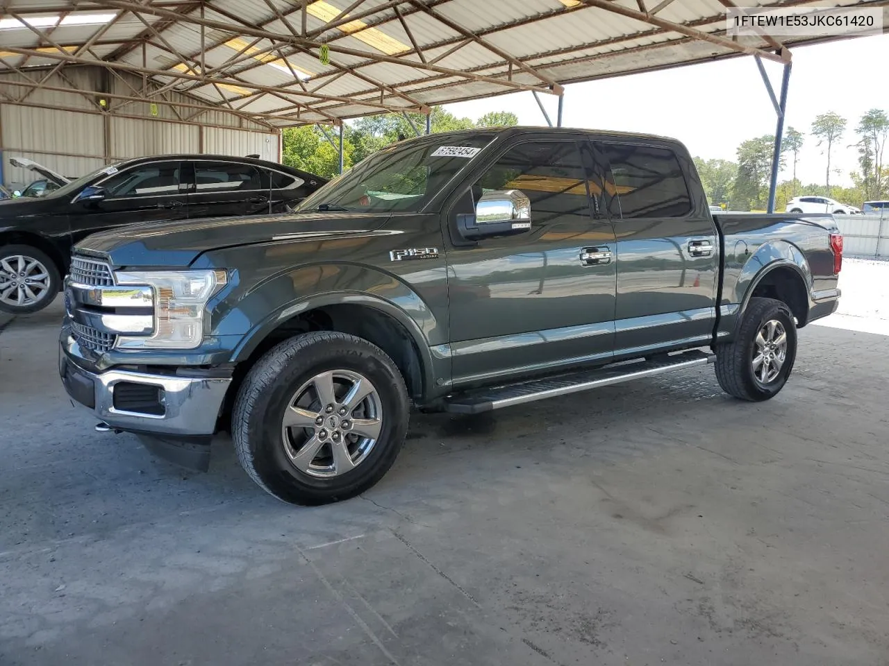 2018 Ford F150 Supercrew VIN: 1FTEW1E53JKC61420 Lot: 67592454