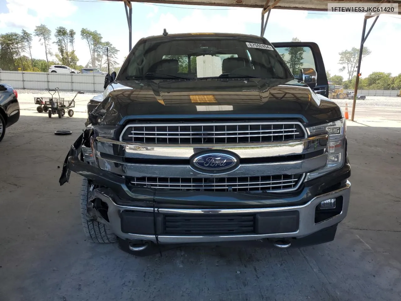 2018 Ford F150 Supercrew VIN: 1FTEW1E53JKC61420 Lot: 67592454