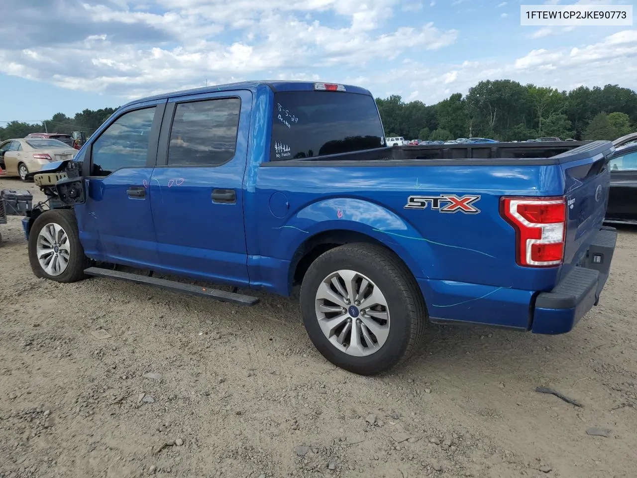 1FTEW1CP2JKE90773 2018 Ford F150 Supercrew