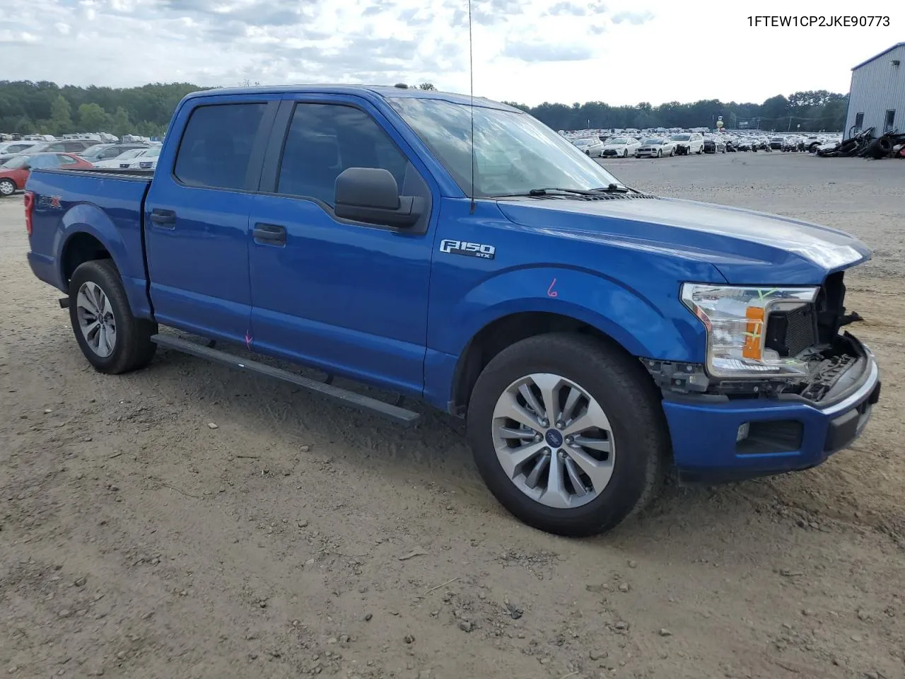 1FTEW1CP2JKE90773 2018 Ford F150 Supercrew