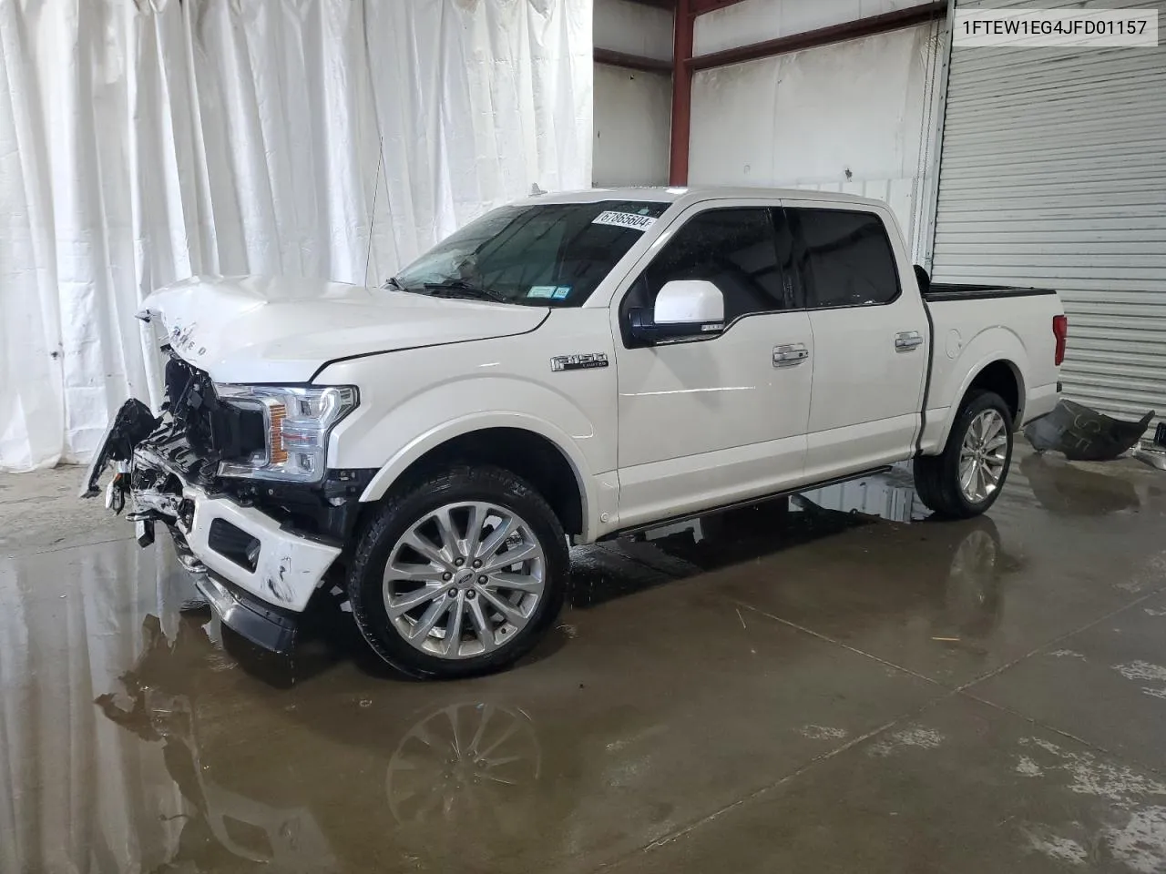 2018 Ford F150 Supercrew VIN: 1FTEW1EG4JFD01157 Lot: 67865604