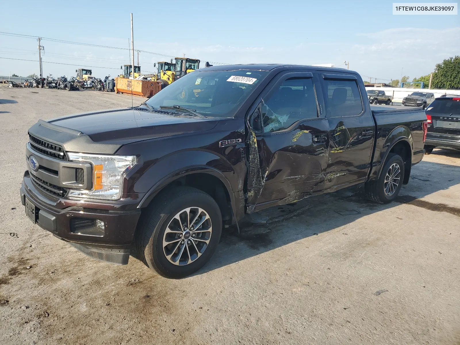 1FTEW1CG8JKE39097 2018 Ford F150 Supercrew