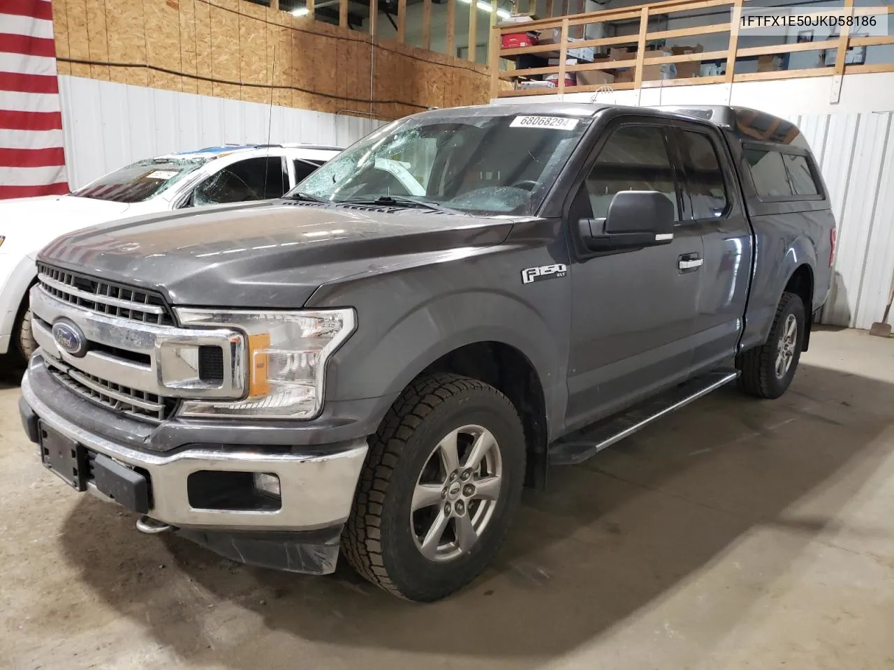 1FTFX1E50JKD58186 2018 Ford F150 Super Cab