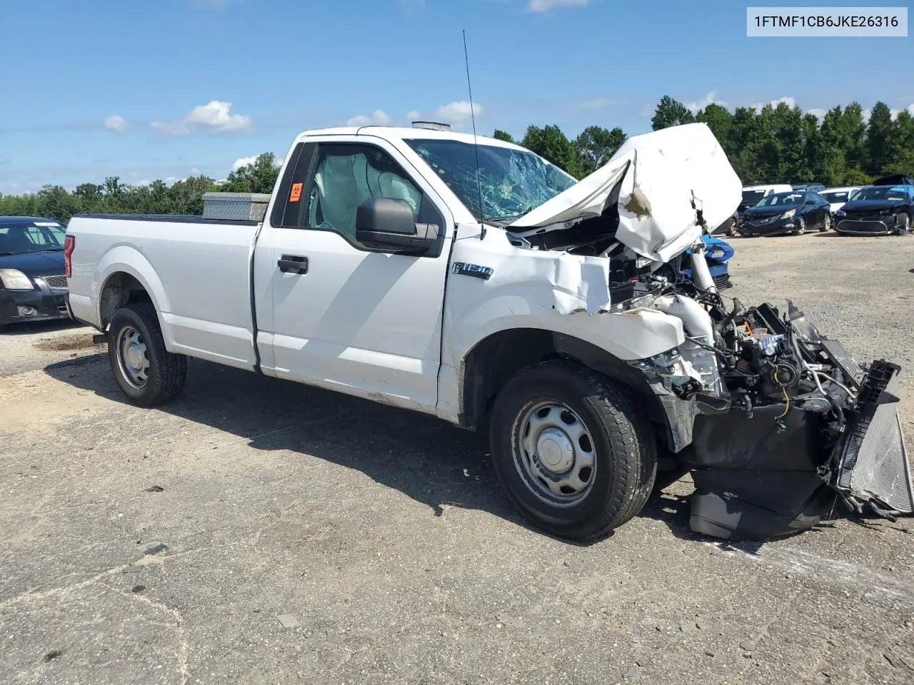 2018 Ford F150 VIN: 1FTMF1CB6JKE26316 Lot: 68112504