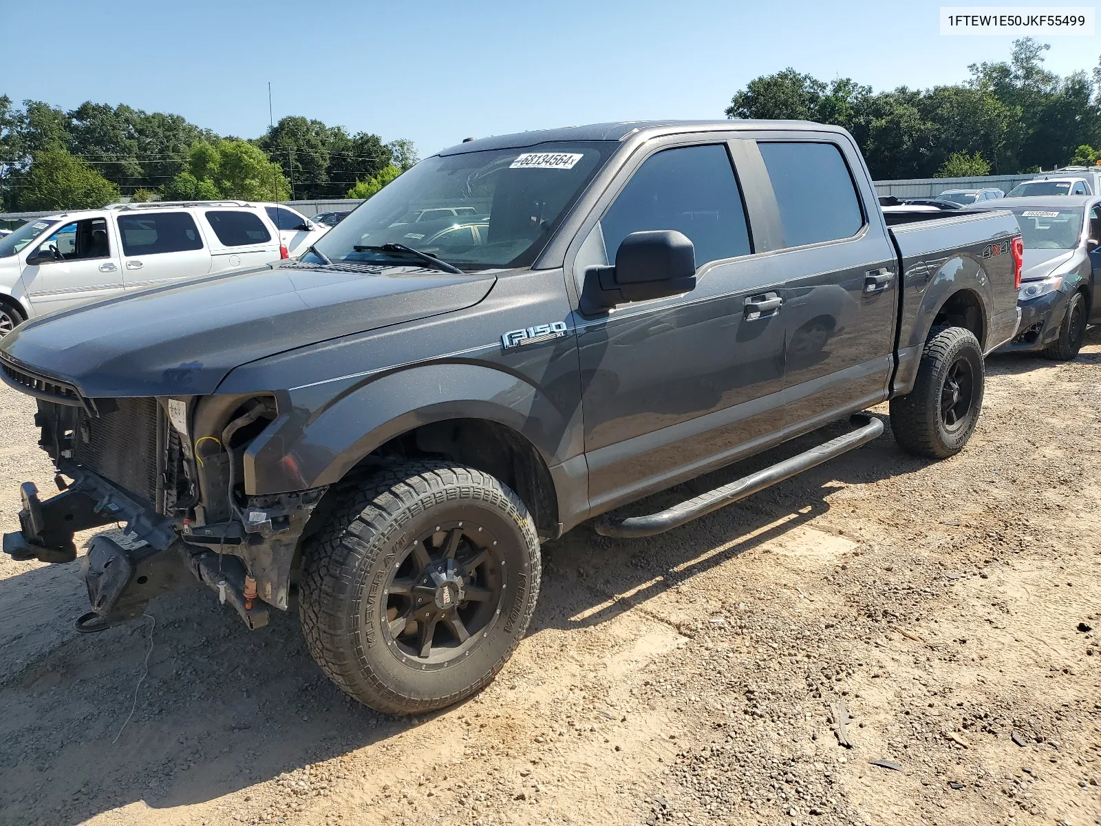 2018 Ford F150 Supercrew VIN: 1FTEW1E50JKF55499 Lot: 68134564