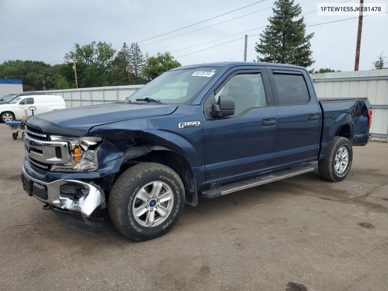 1FTEW1E55JKE81478 2018 Ford F150 Supercrew