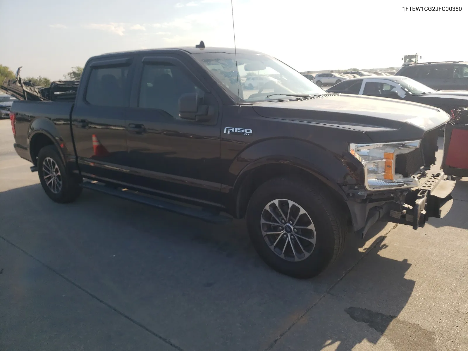 2018 Ford F150 Supercrew VIN: 1FTEW1CG2JFC00380 Lot: 68362334