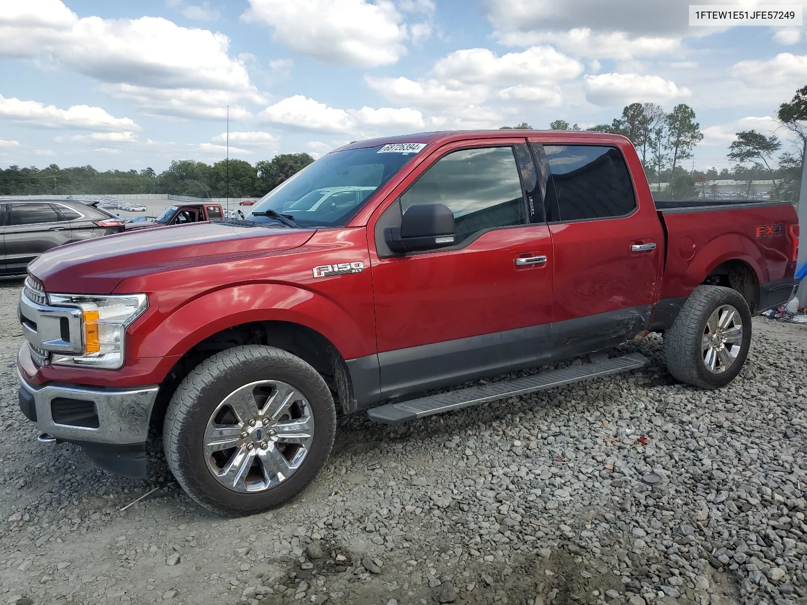 1FTEW1E51JFE57249 2018 Ford F150 Supercrew