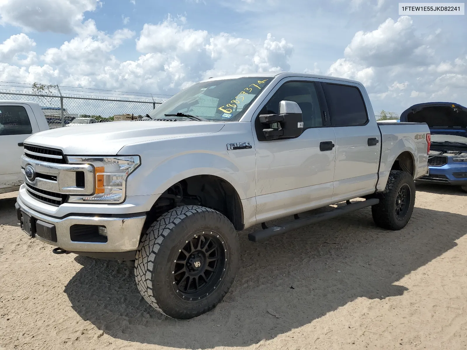 2018 Ford F150 Supercrew VIN: 1FTEW1E55JKD82241 Lot: 68857374