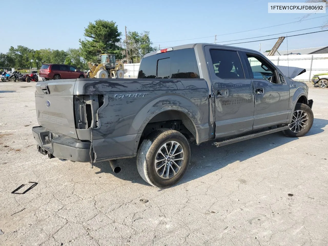 2018 Ford F150 Supercrew VIN: 1FTEW1CPXJFD80692 Lot: 68864954