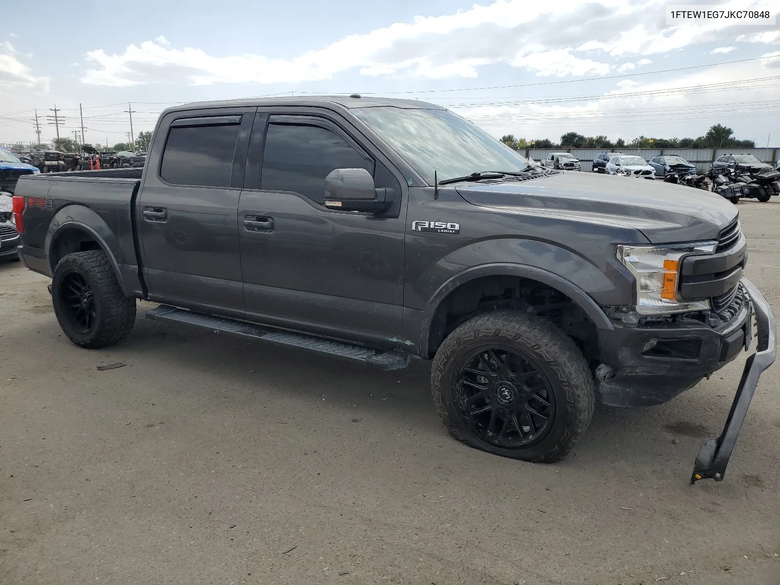 2018 Ford F150 Supercrew VIN: 1FTEW1EG7JKC70848 Lot: 68866234