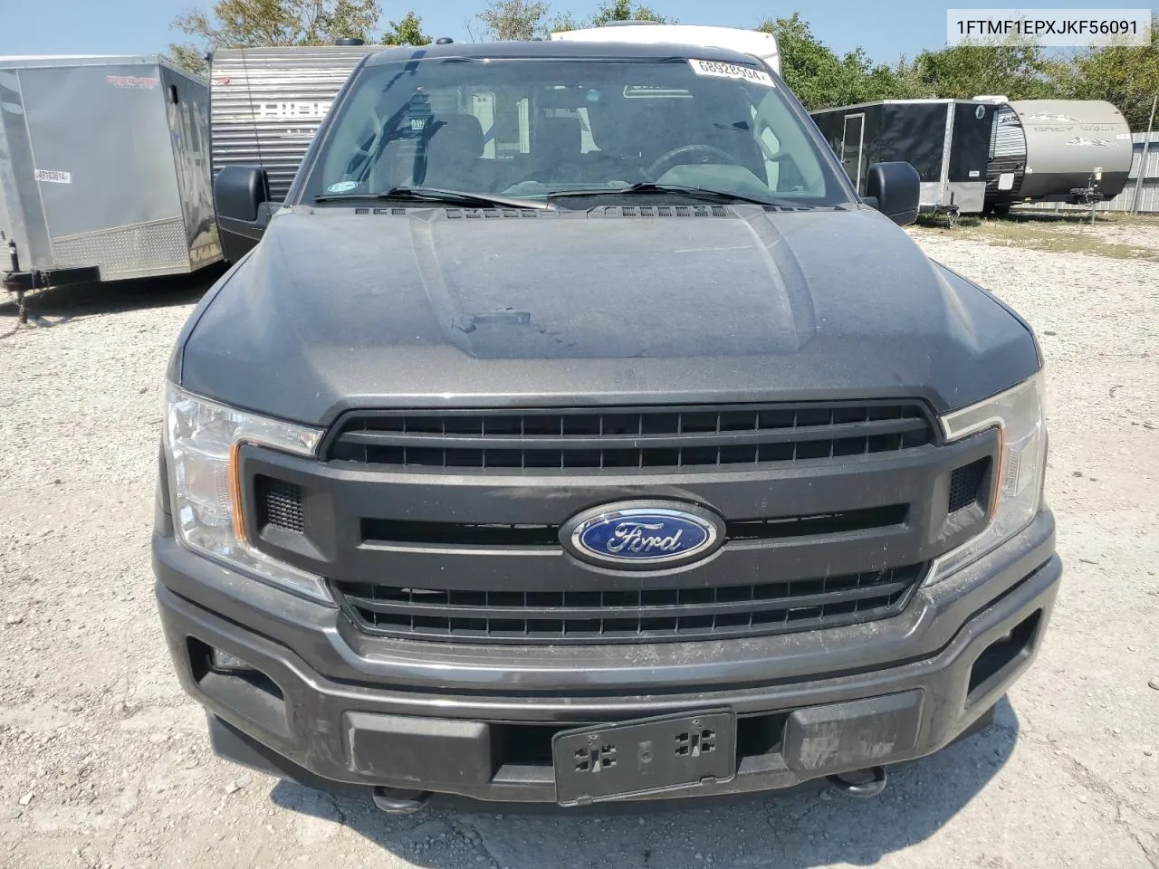 2018 Ford F150 VIN: 1FTMF1EPXJKF56091 Lot: 68928594