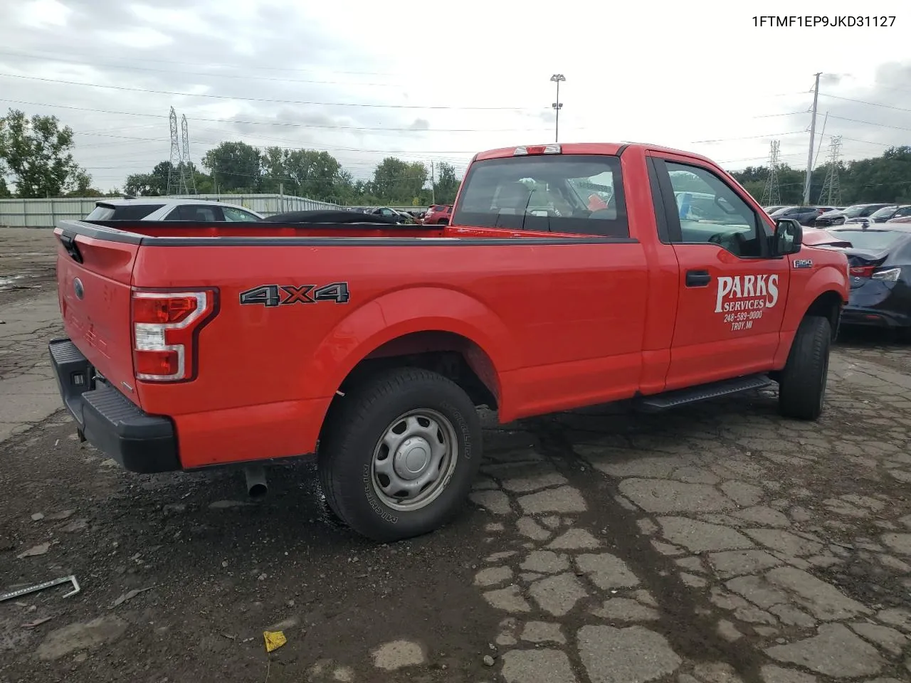 2018 Ford F150 VIN: 1FTMF1EP9JKD31127 Lot: 69008354