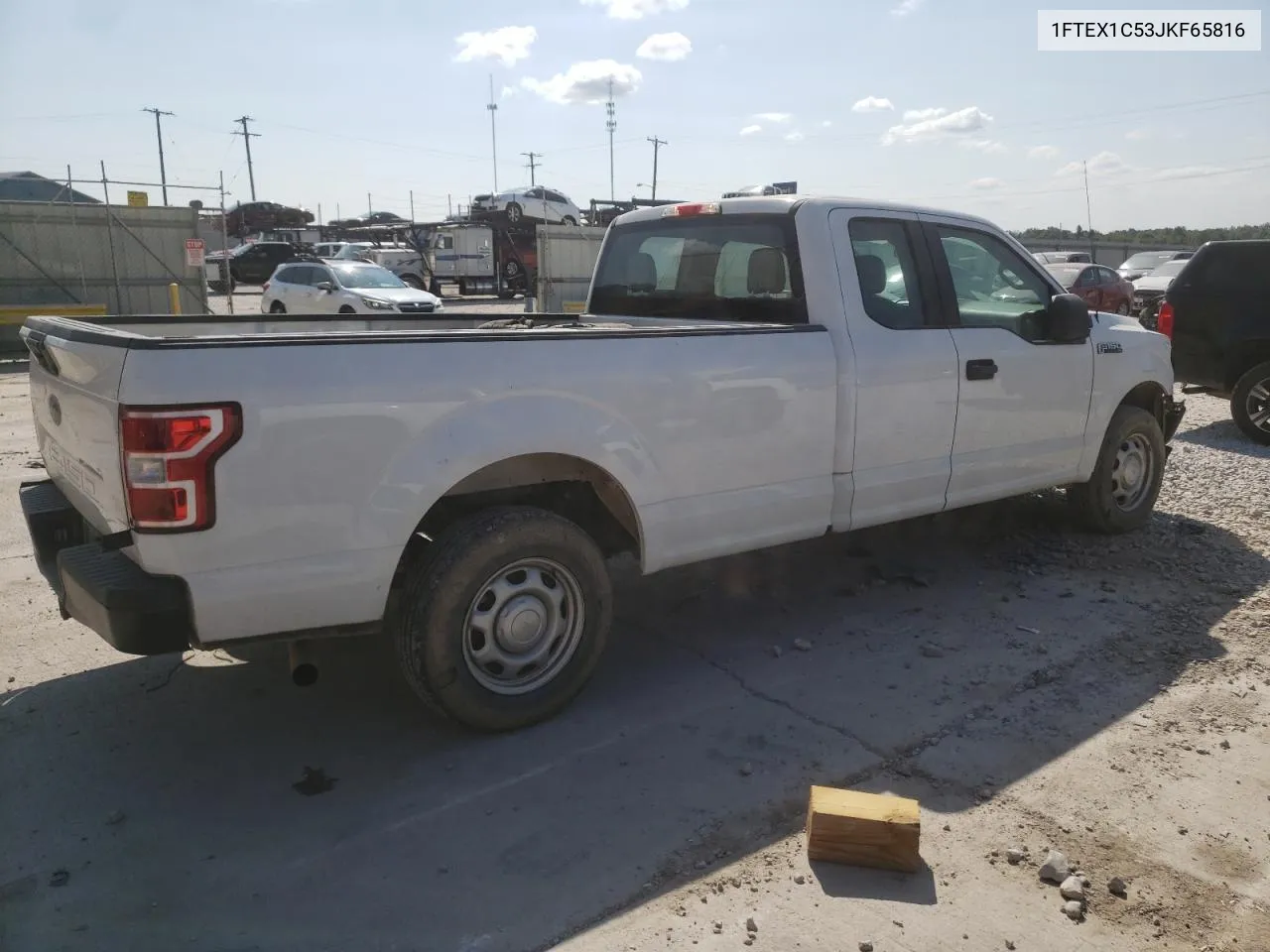 1FTEX1C53JKF65816 2018 Ford F150 Super Cab