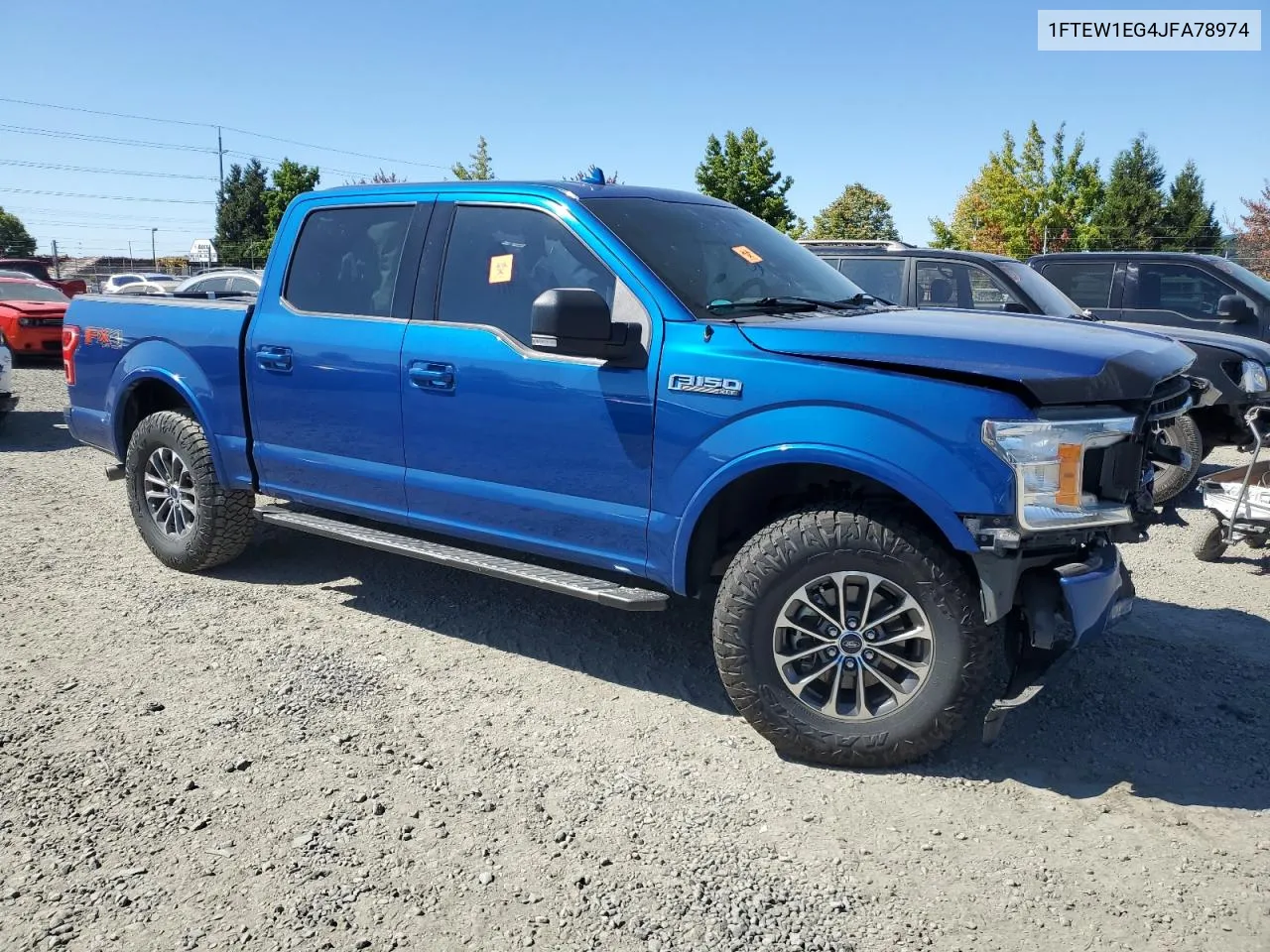 2018 Ford F150 Supercrew VIN: 1FTEW1EG4JFA78974 Lot: 69025854