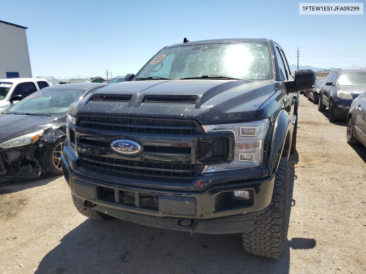 1FTEW1E51JFA09299 2018 Ford F150 Supercrew