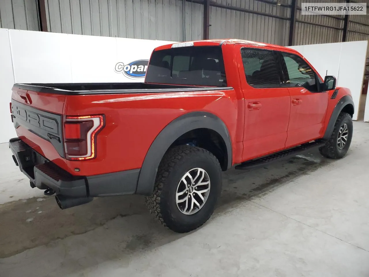 2018 Ford F150 Raptor VIN: 1FTFW1RG1JFA15622 Lot: 69051204