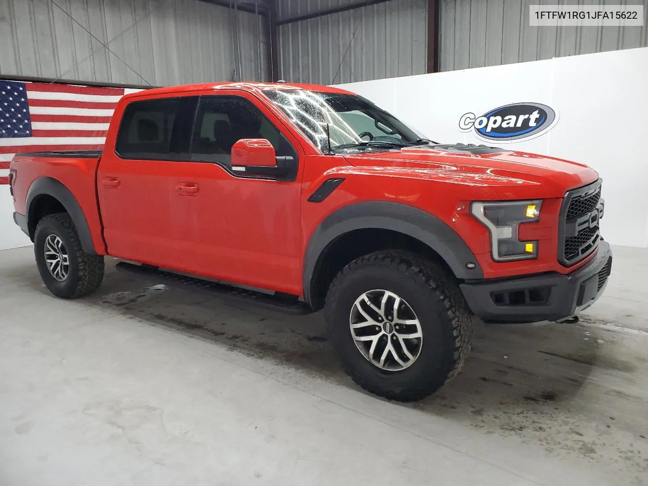 2018 Ford F150 Raptor VIN: 1FTFW1RG1JFA15622 Lot: 69051204