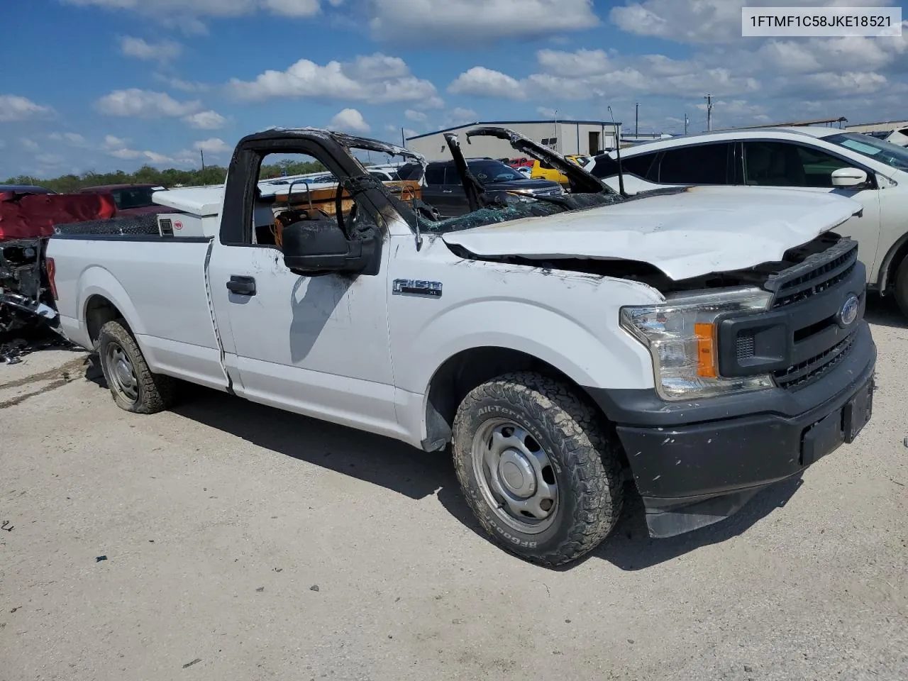 2018 Ford F150 VIN: 1FTMF1C58JKE18521 Lot: 69178174