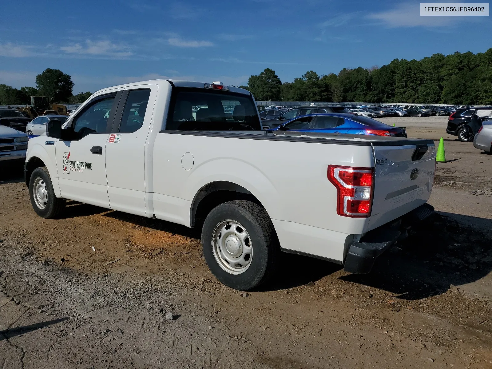 2018 Ford F150 Super Cab VIN: 1FTEX1C56JFD96402 Lot: 69186414