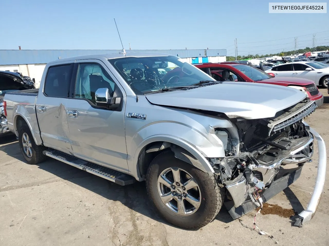 1FTEW1EG0JFE45224 2018 Ford F150 Supercrew