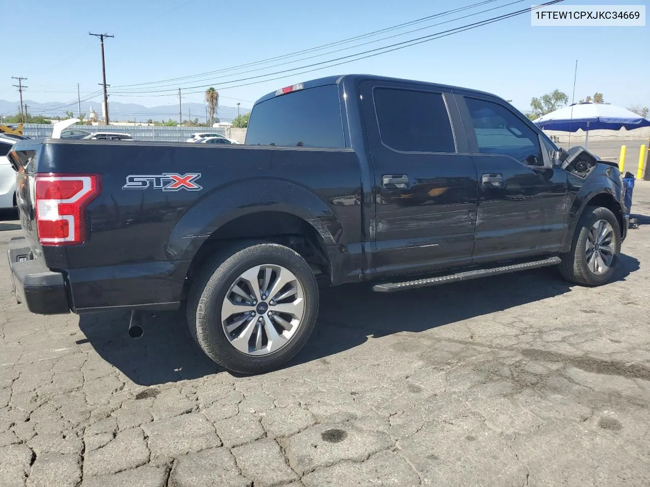 1FTEW1CPXJKC34669 2018 Ford F150 Supercrew