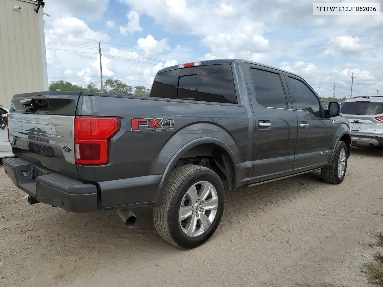 2018 Ford F150 Supercrew VIN: 1FTFW1E12JFD52026 Lot: 69321534