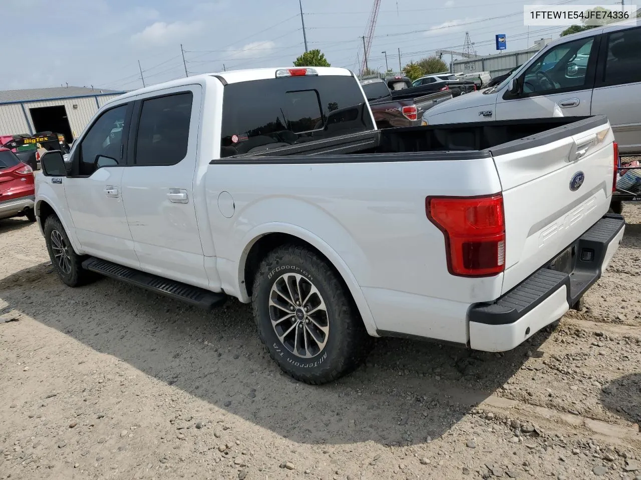 2018 Ford F150 Supercrew VIN: 1FTEW1E54JFE74336 Lot: 69322534