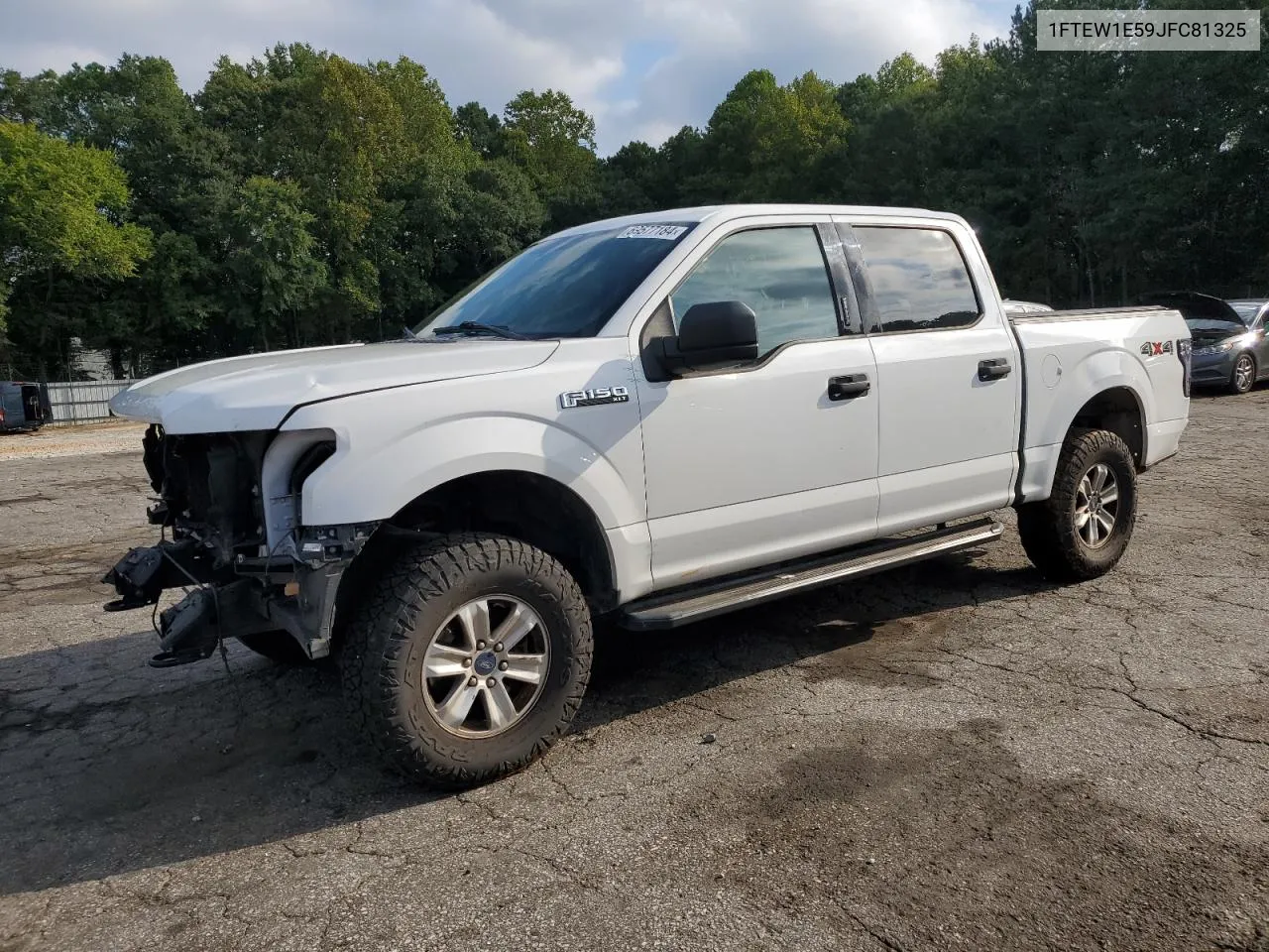 1FTEW1E59JFC81325 2018 Ford F150 Supercrew