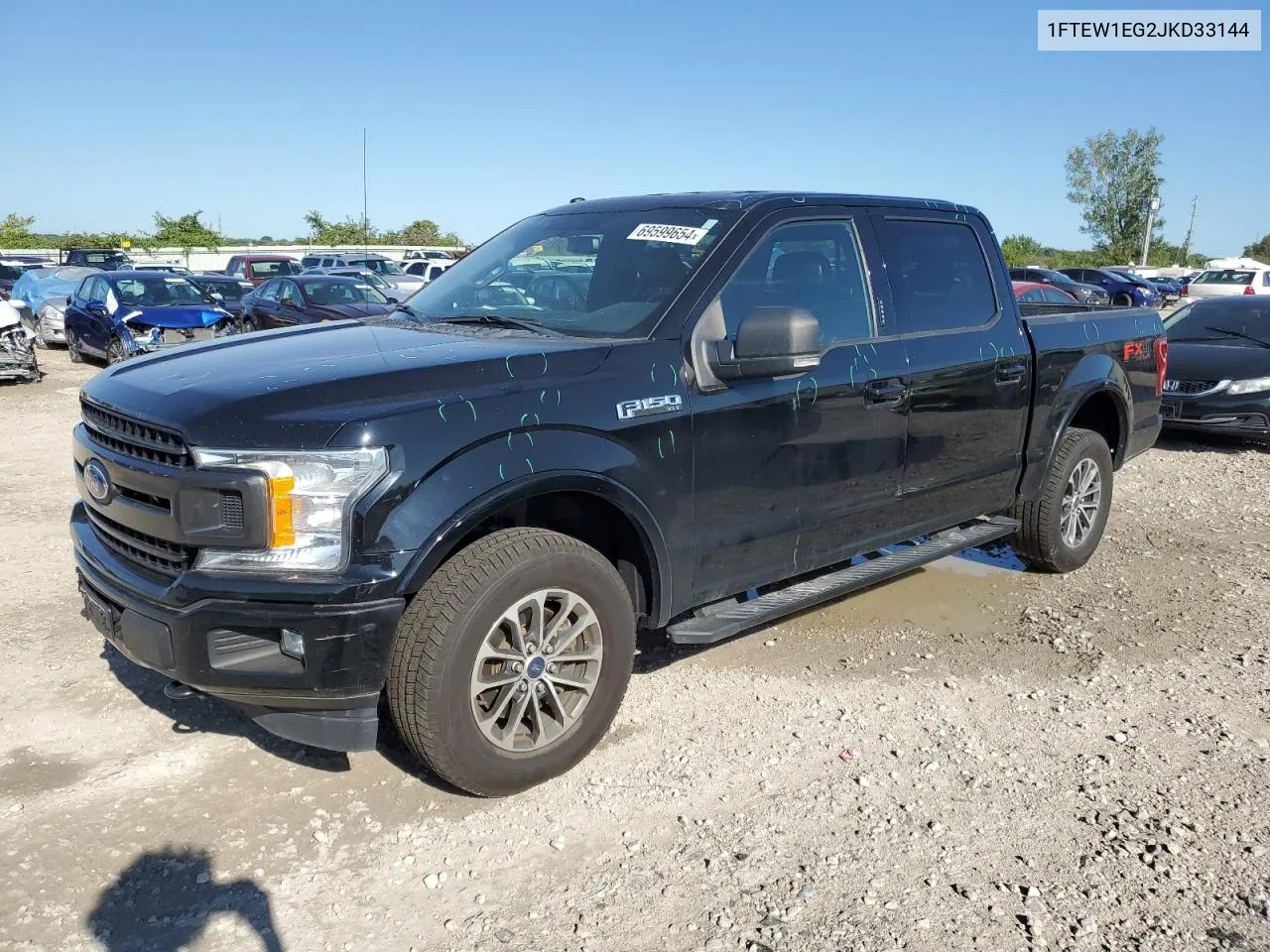 1FTEW1EG2JKD33144 2018 Ford F150 Supercrew