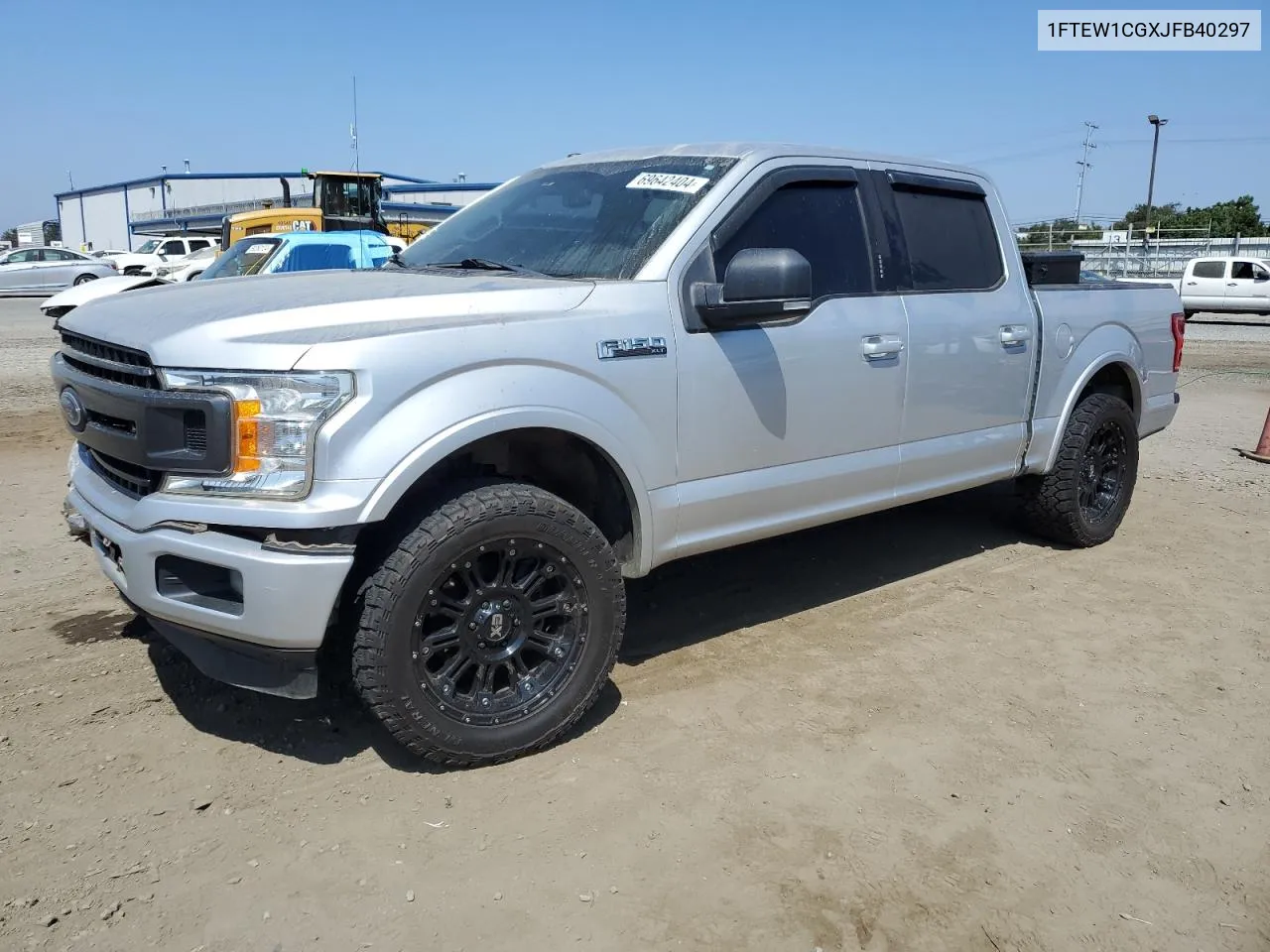 2018 Ford F150 Supercrew VIN: 1FTEW1CGXJFB40297 Lot: 69642404