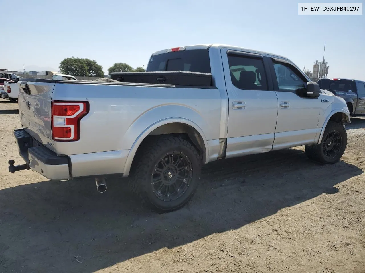 2018 Ford F150 Supercrew VIN: 1FTEW1CGXJFB40297 Lot: 69642404