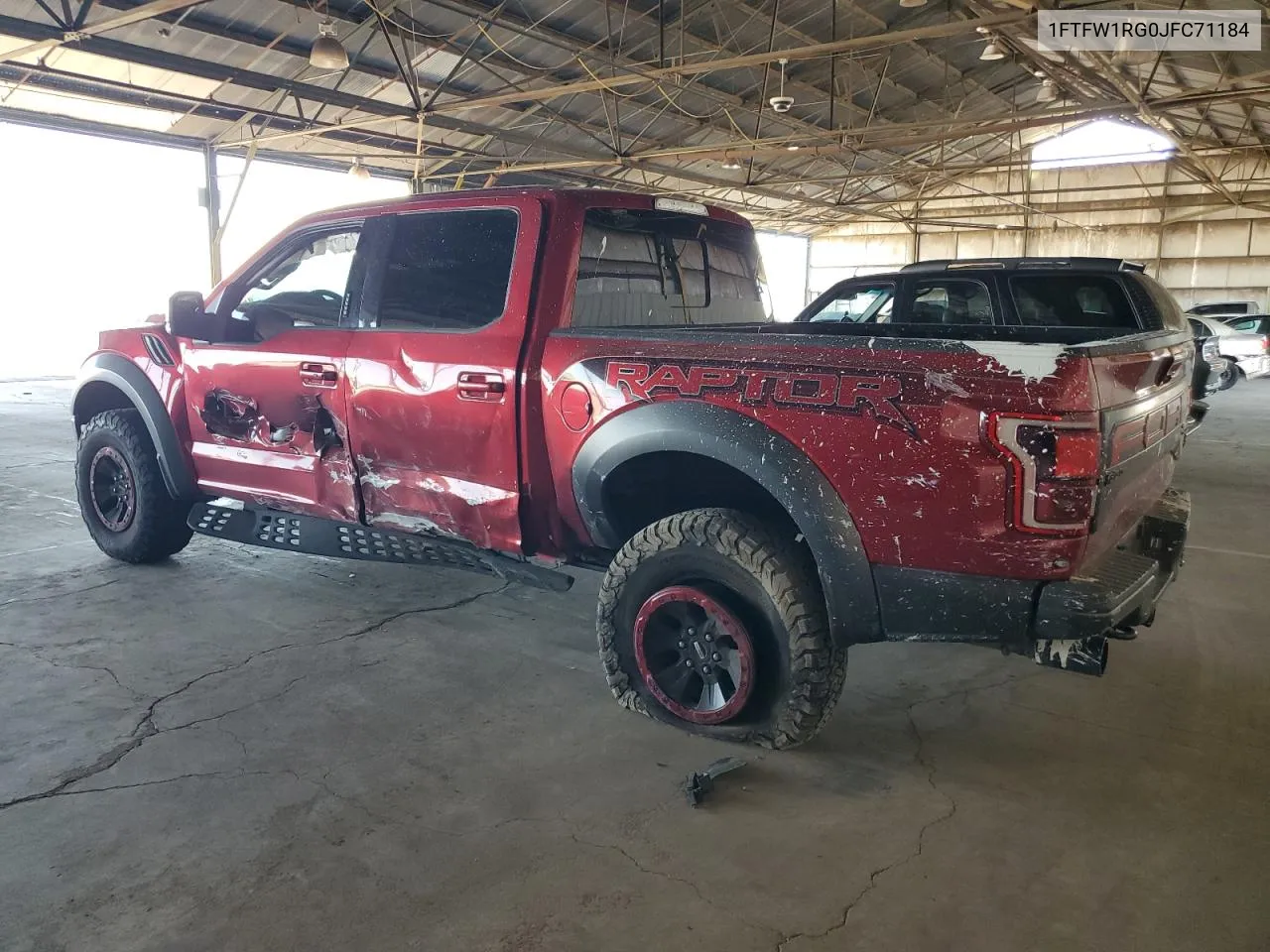 2018 Ford F150 Raptor VIN: 1FTFW1RG0JFC71184 Lot: 69662884