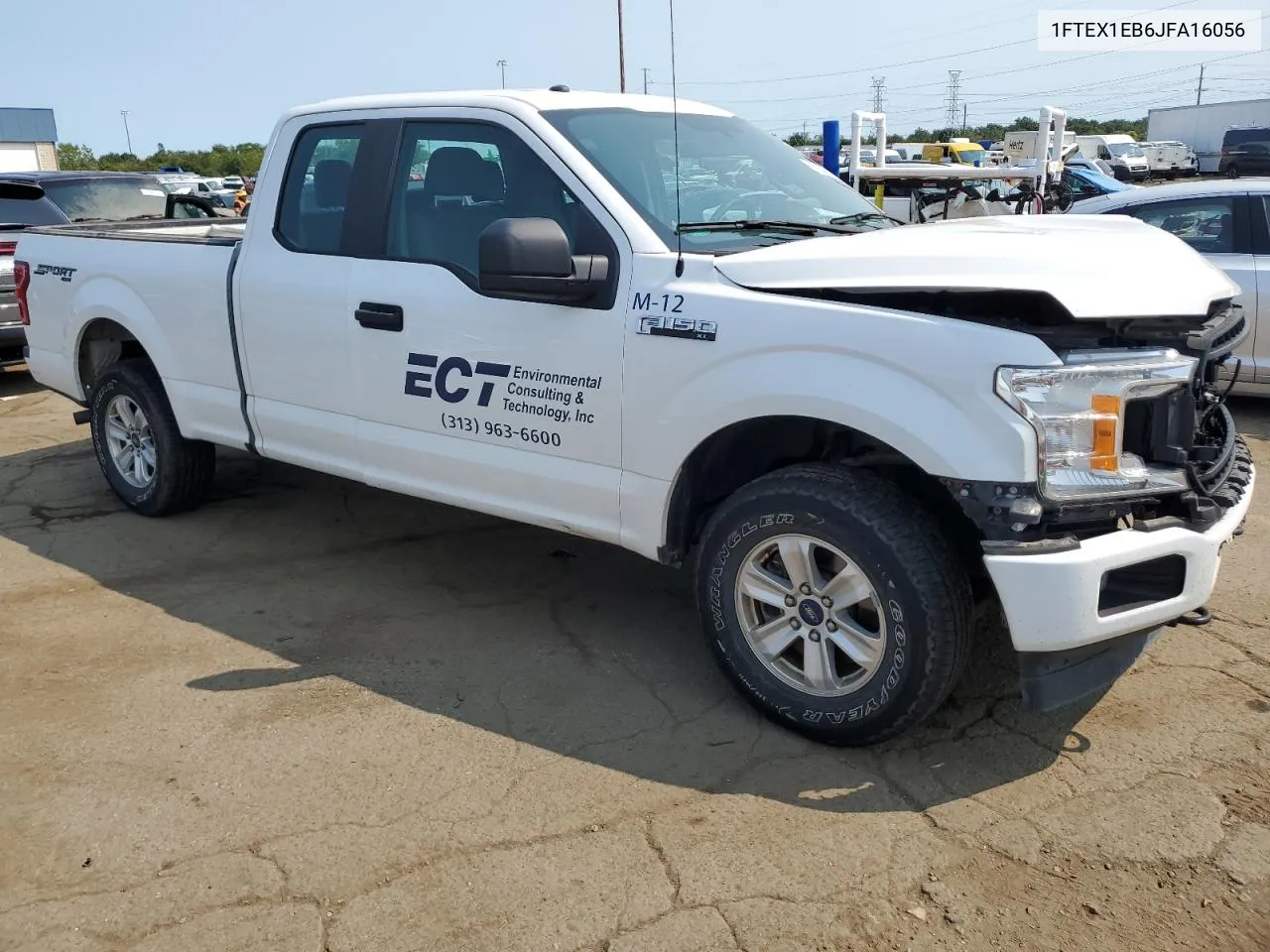 1FTEX1EB6JFA16056 2018 Ford F150 Super Cab