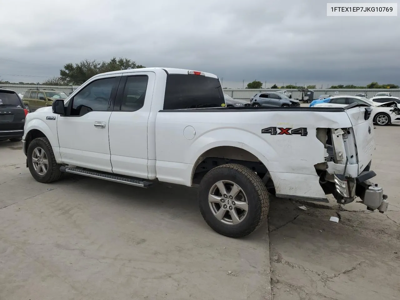 2018 Ford F150 Super Cab VIN: 1FTEX1EP7JKG10769 Lot: 69787454