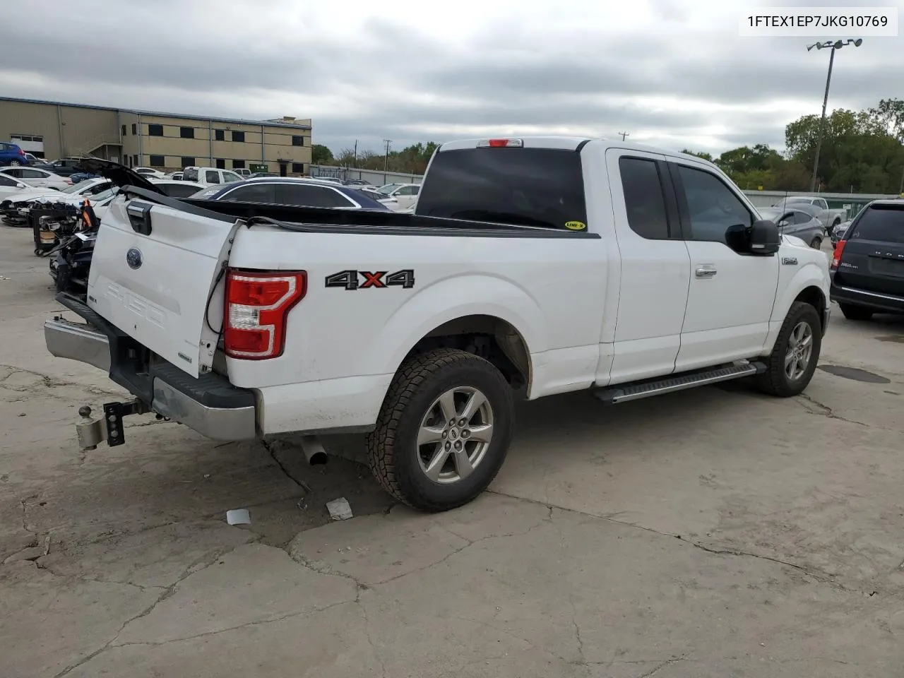 2018 Ford F150 Super Cab VIN: 1FTEX1EP7JKG10769 Lot: 69787454