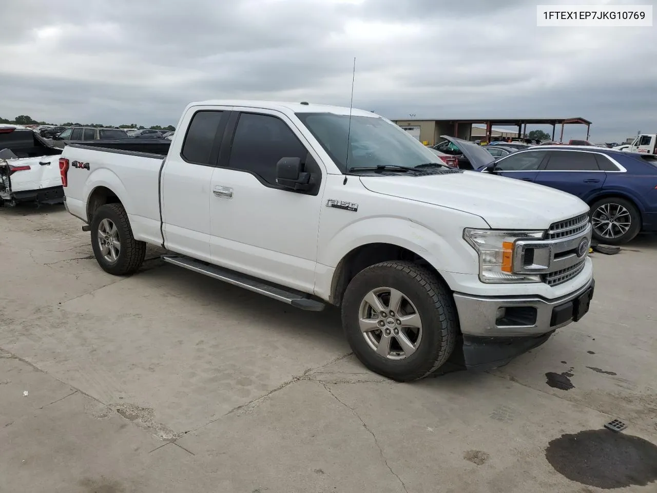 2018 Ford F150 Super Cab VIN: 1FTEX1EP7JKG10769 Lot: 69787454