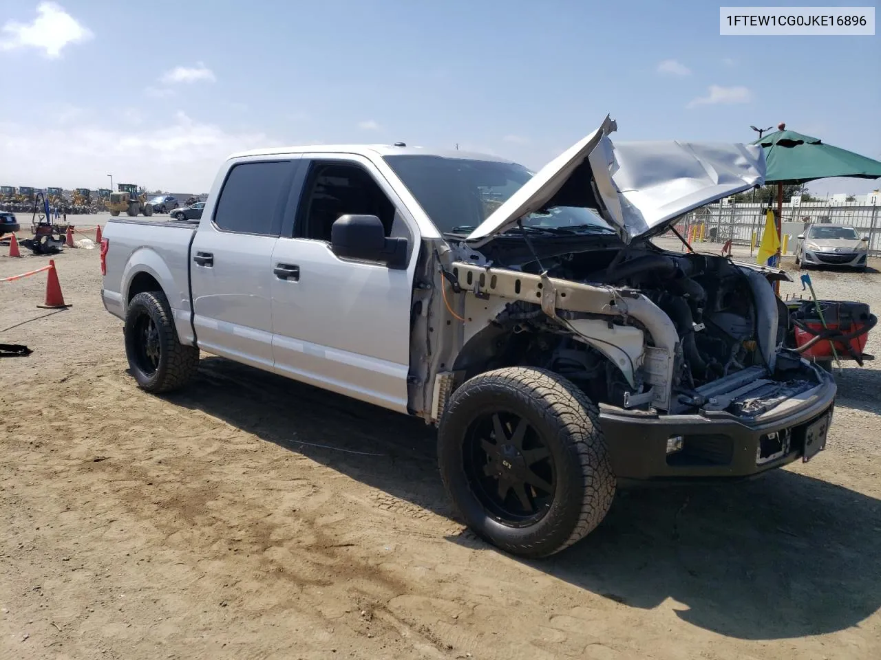 1FTEW1CG0JKE16896 2018 Ford F150 Supercrew