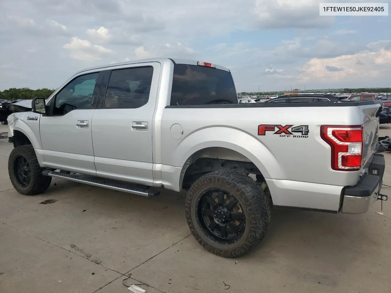 2018 Ford F150 Supercrew VIN: 1FTEW1E50JKE92405 Lot: 70221484