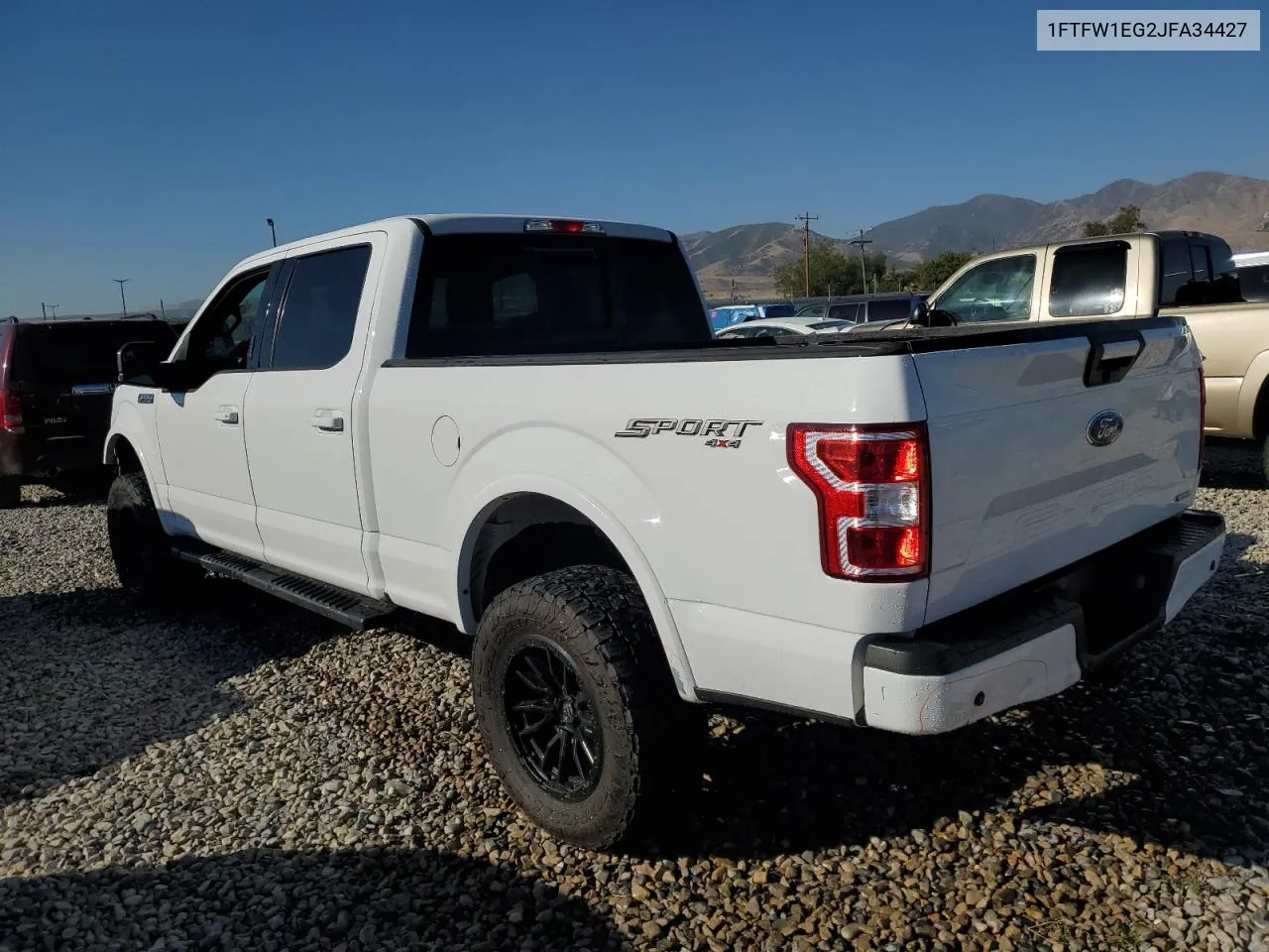 2018 Ford F150 Supercrew VIN: 1FTFW1EG2JFA34427 Lot: 70235674