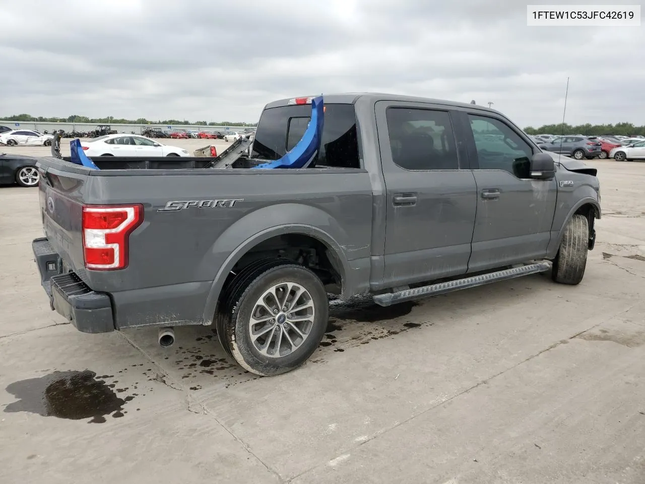 2018 Ford F150 Supercrew VIN: 1FTEW1C53JFC42619 Lot: 70323314