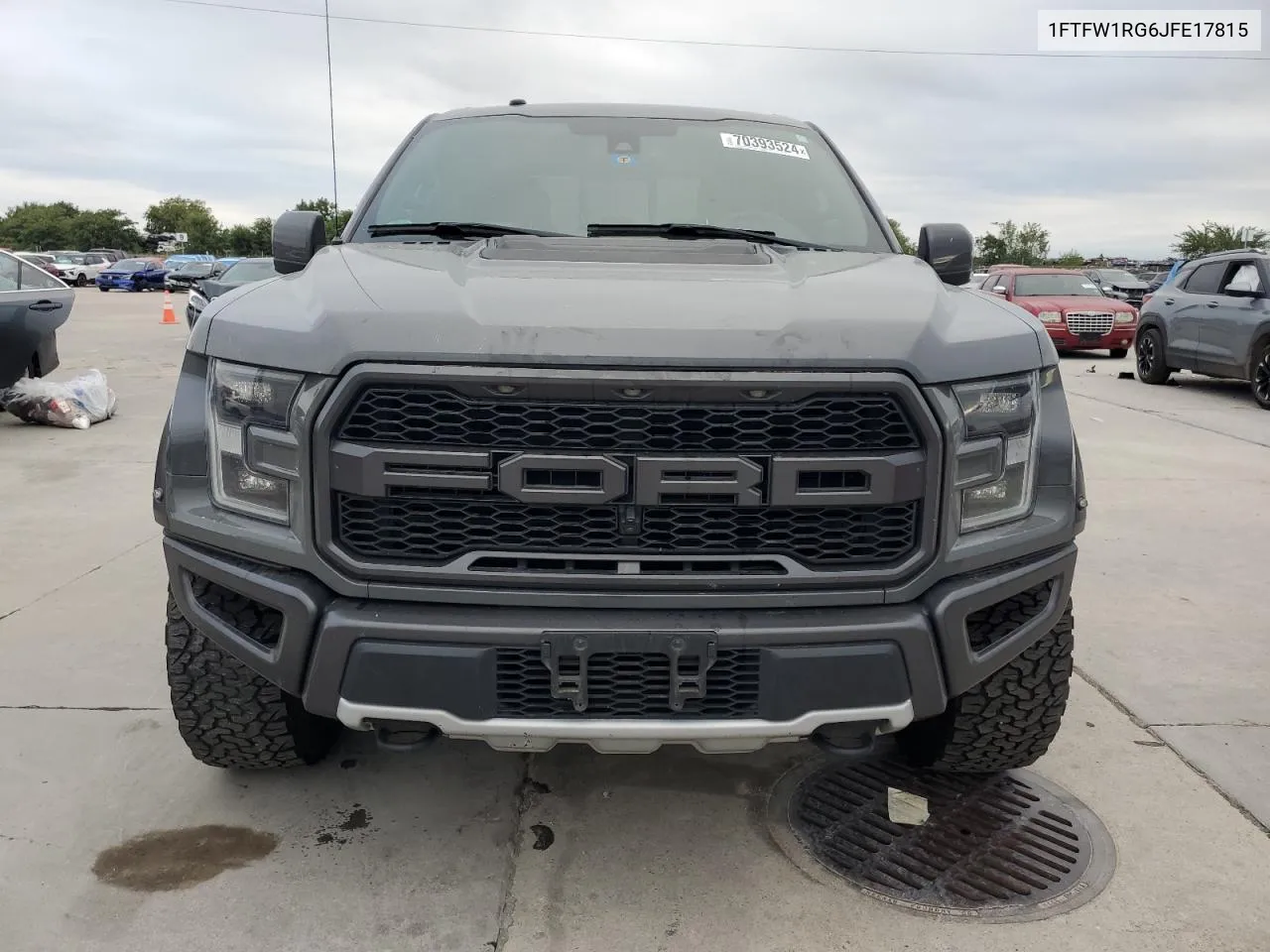 1FTFW1RG6JFE17815 2018 Ford F150 Raptor