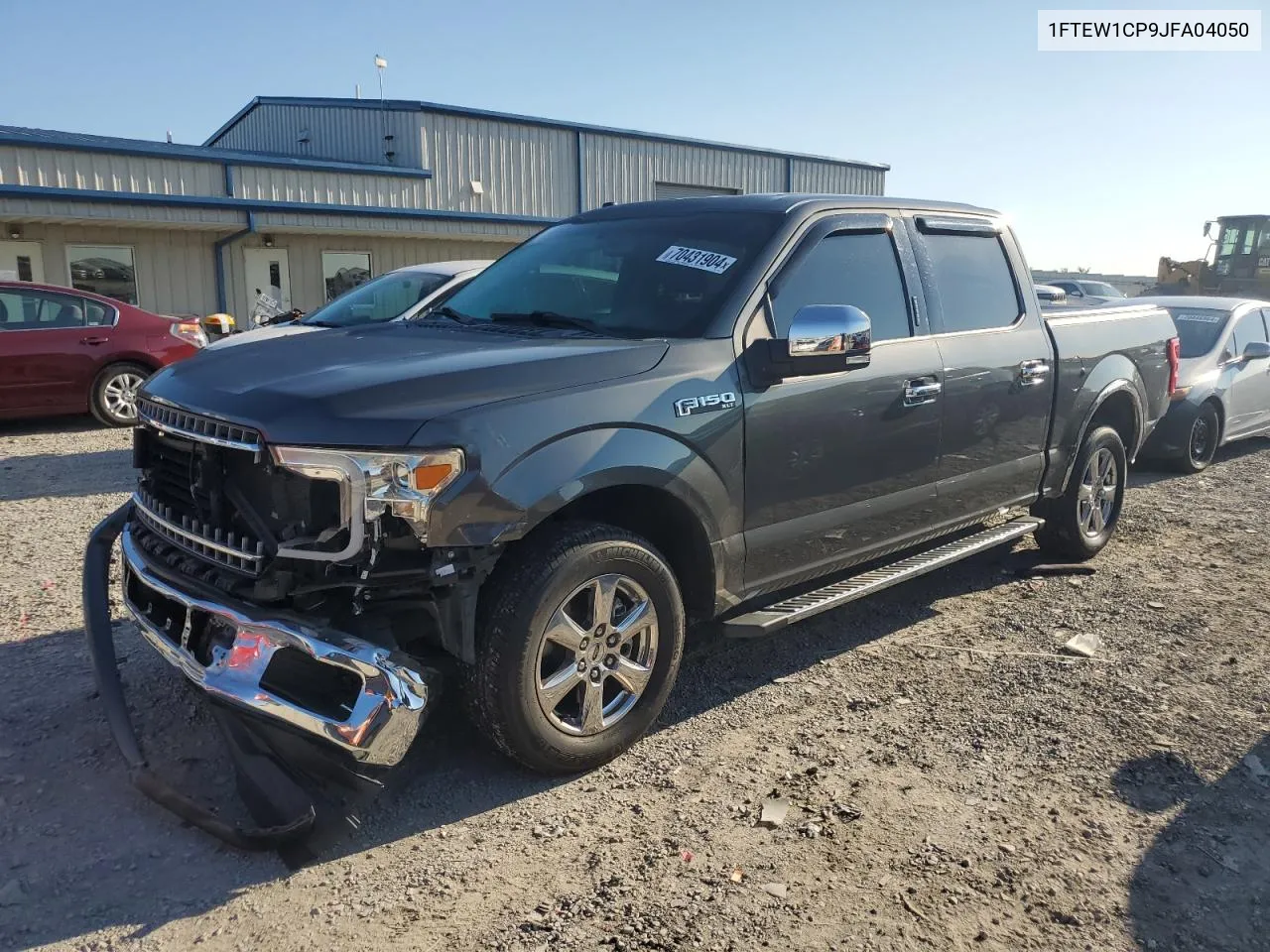 2018 Ford F150 Supercrew VIN: 1FTEW1CP9JFA04050 Lot: 70431904