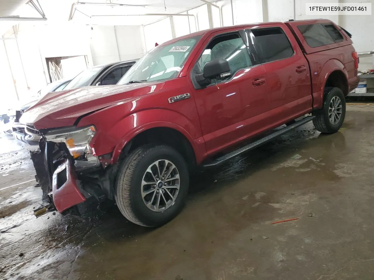 2018 Ford F150 Supercrew VIN: 1FTEW1E59JFD01461 Lot: 70432944