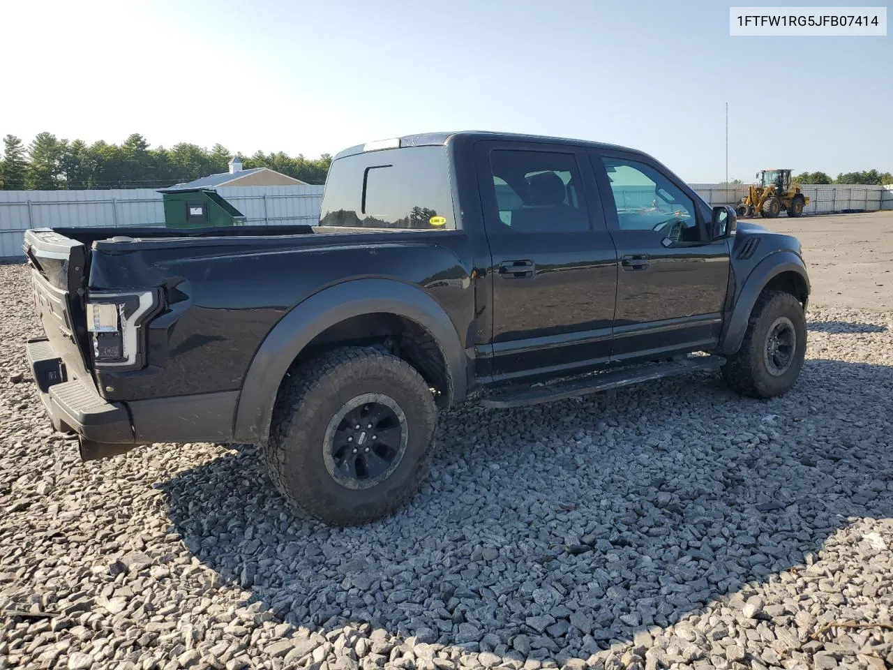 2018 Ford F150 Raptor VIN: 1FTFW1RG5JFB07414 Lot: 70497484